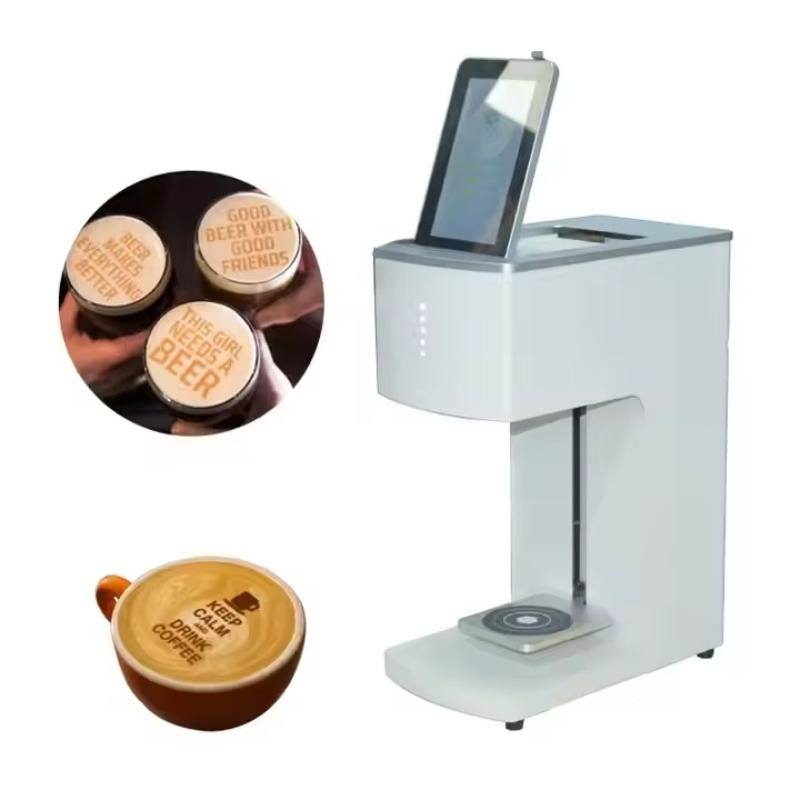 Commercial Photo Printer - 3D Coffee Printer Latte Art Machine