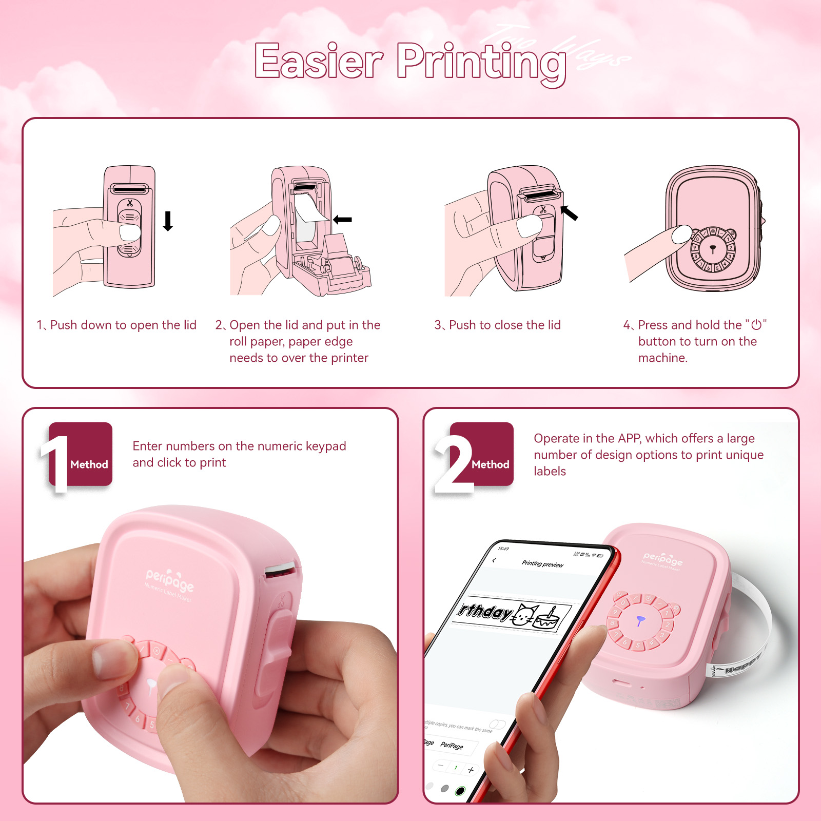 Peripage P10-Pro Mini Portable - Commercial Photo Printer recension och pris