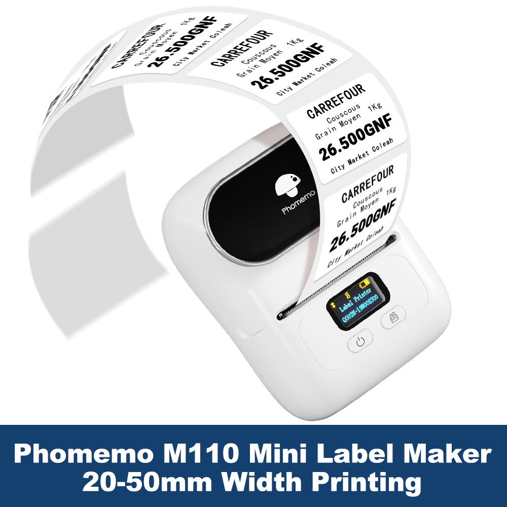 Phomemo Label Printer M110 Lab - Commercial Photo Printer recension och pris