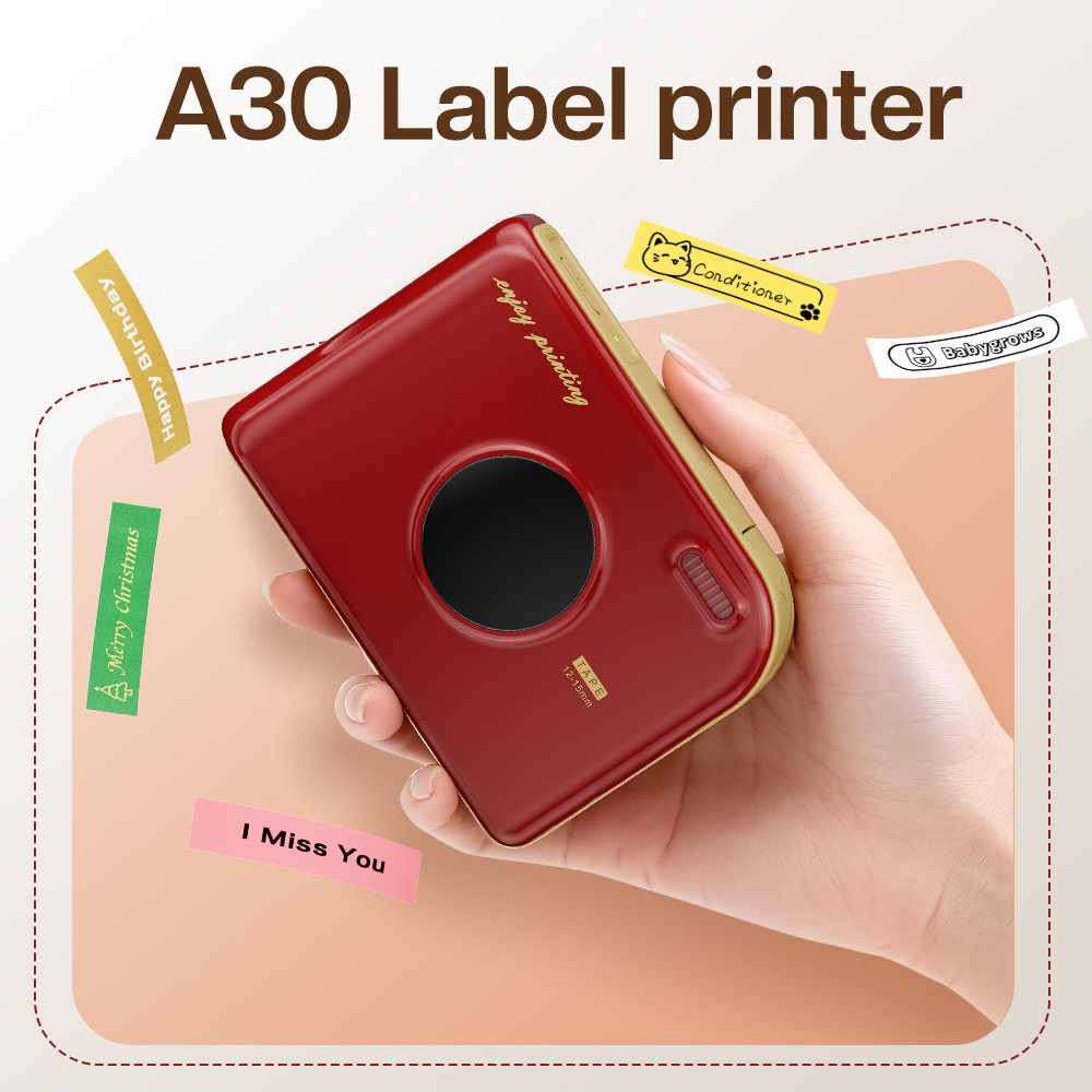 Phomemo A30 Label Printer Mini - Commercial Photo Printer recension och pris