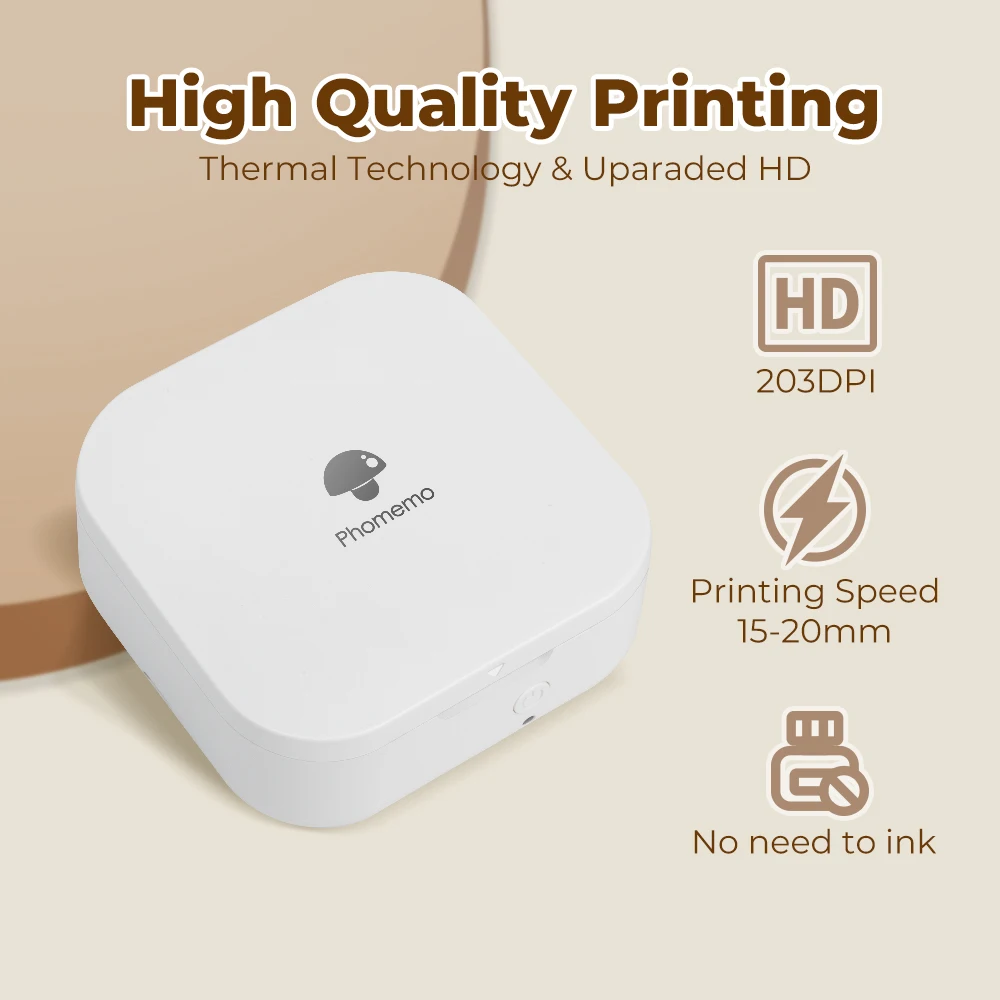 Phomemo Q30 Wireless Thermal L - Commercial Printing Labels recension och pris