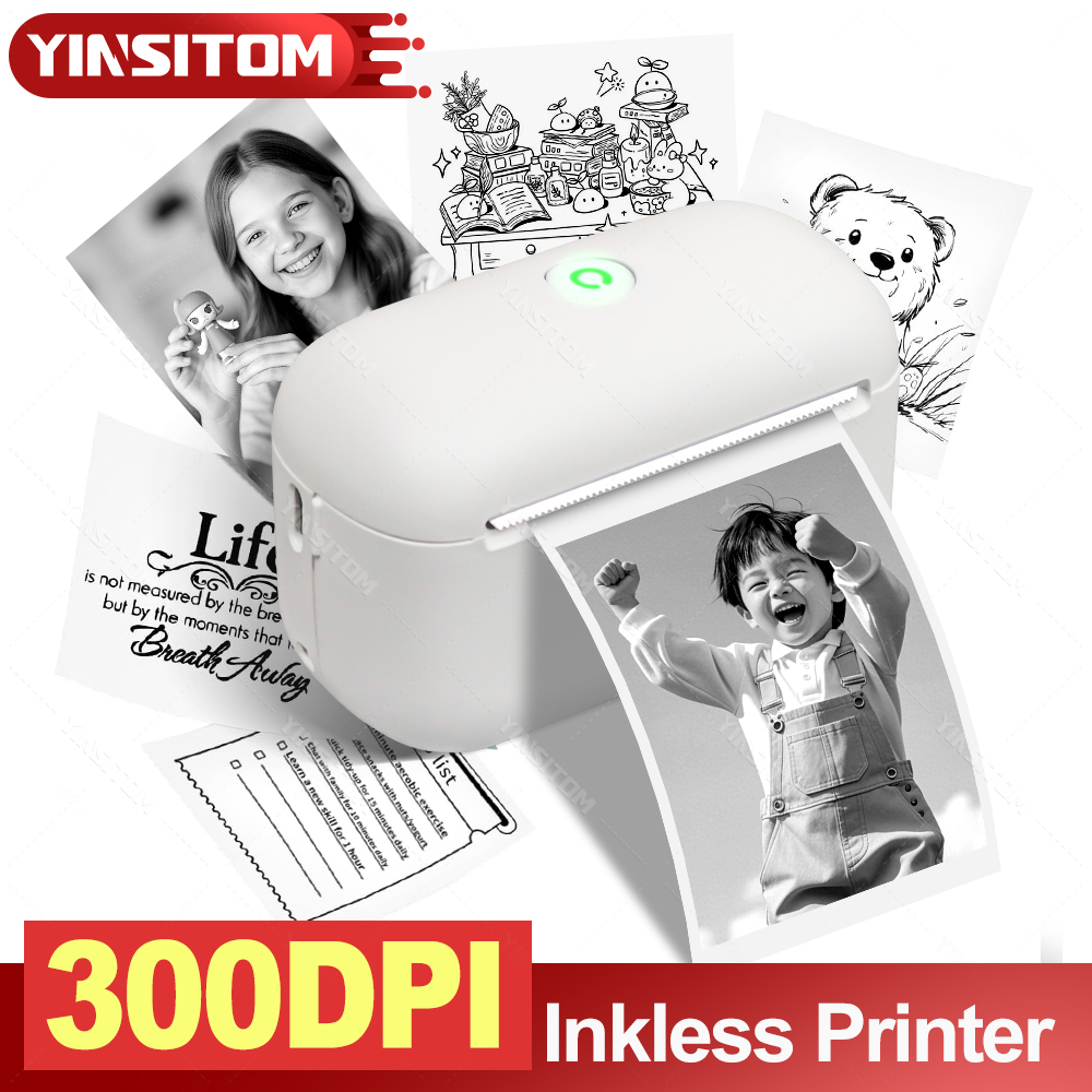 F2 HD 300dpi Mini Thermal Labe - Commercial Photo Printer recension och pris