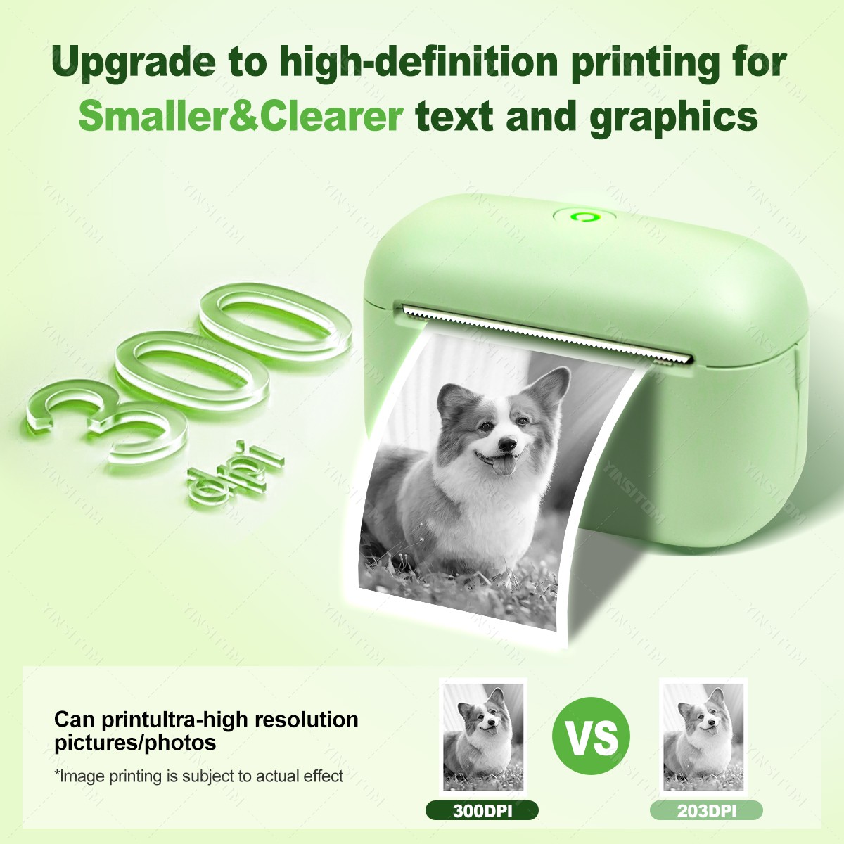 F2 HD 300dpi Mini Thermal Labe - Commercial Photo Printer recension och pris