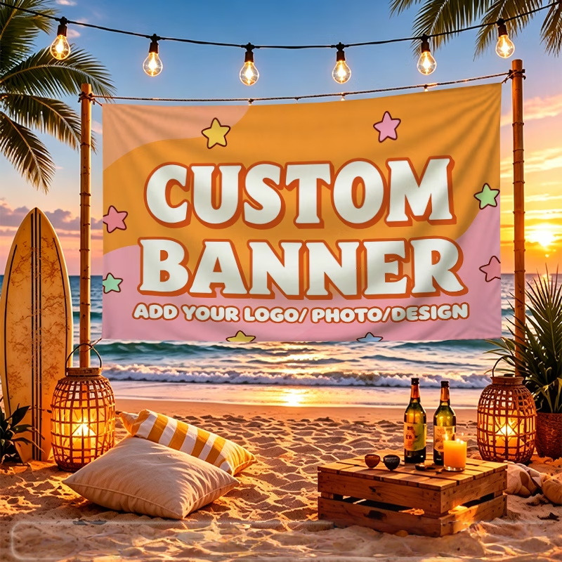 Custom Banner Flags Suitable F - Commercial Printing Images recension och pris