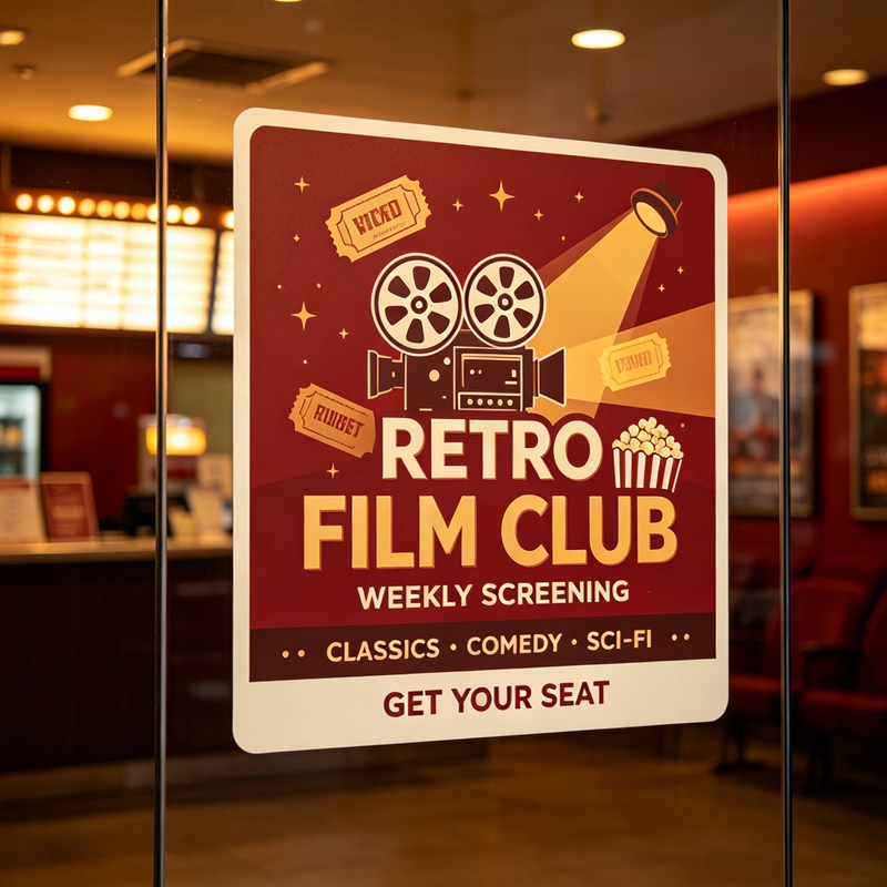 Custom Any‑Size 100cm Stickers - Commercial Wall Printing recension och pris