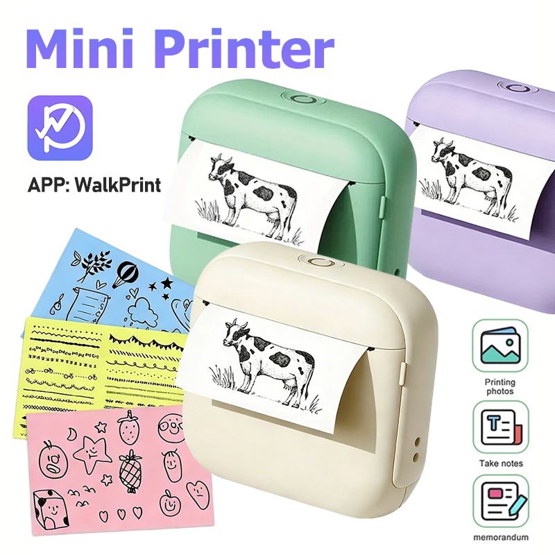 X6 Mini Portable Printer No In - Commercial Photo Printer recension och pris