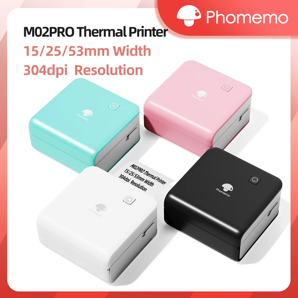 Phomemo M02Pro Mini Portable P - Commercial Photo Printer recension och pris