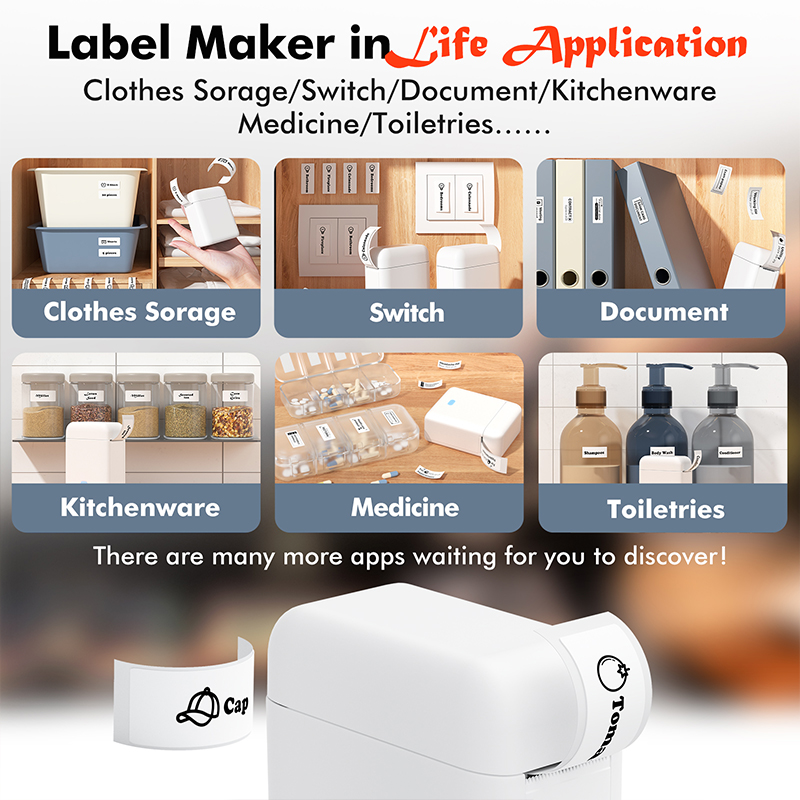 L12 Label Printer Portable The - Commercial Printing Labels recension och pris
