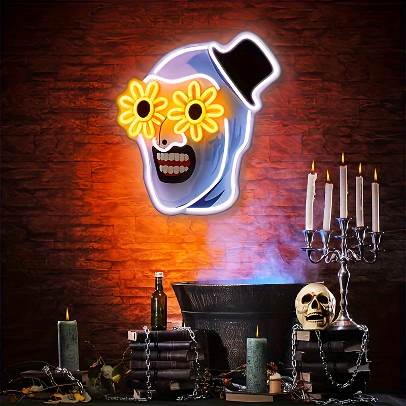 Terrifier UV Printed Neon Sign - Commercial Wall Printing recension och pris