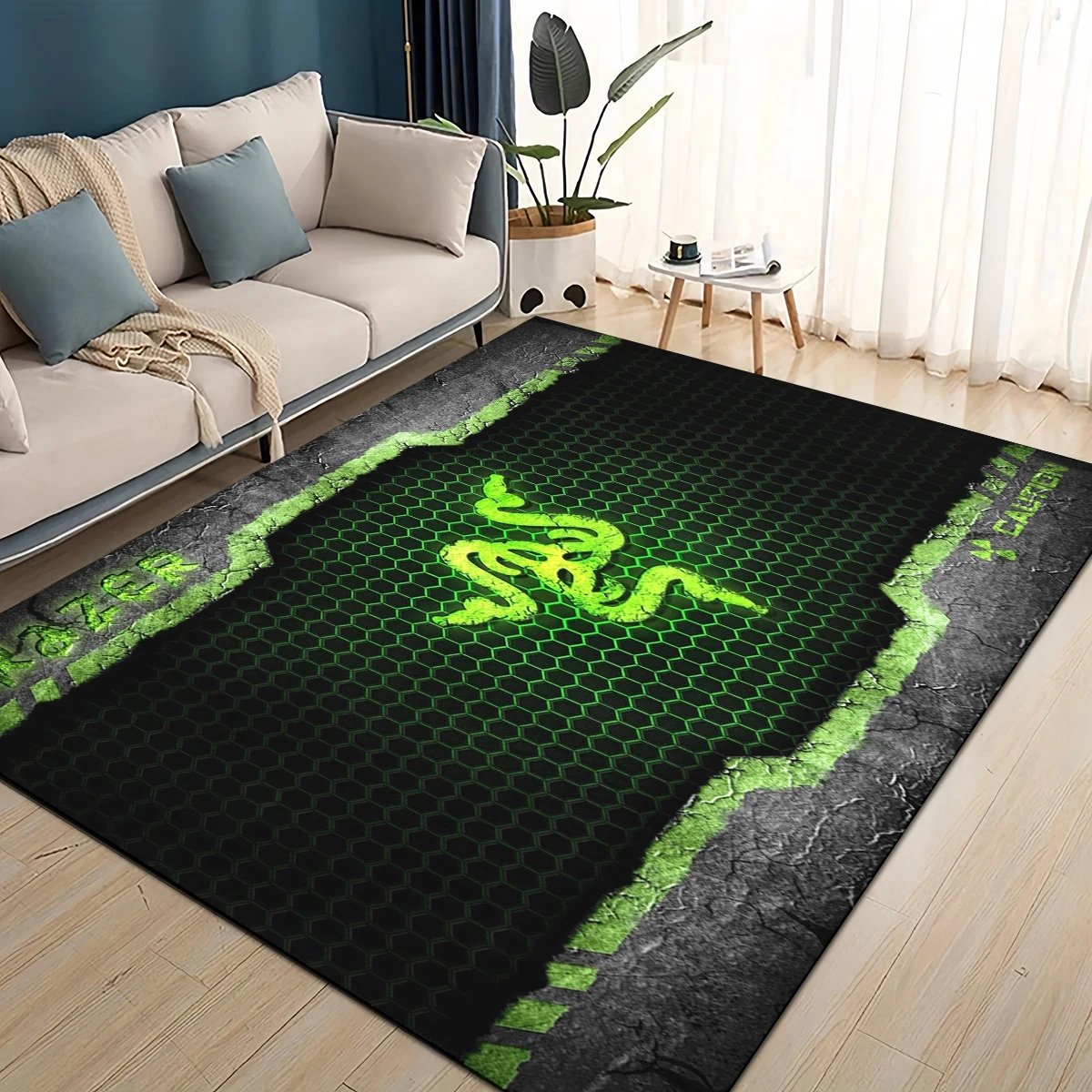 HOT RAZER Game Green Sign Area - Commercial Printing For Sale recension och pris