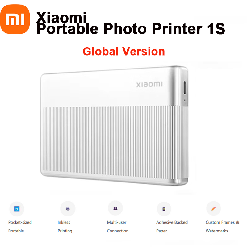 Xiaomi Pocket Photo Printer 1s - Commercial Photo Printer recension och pris