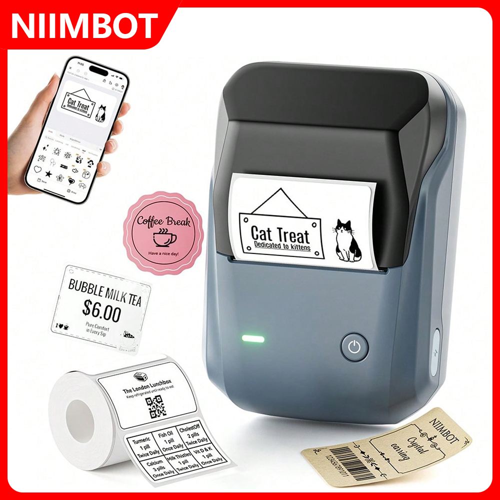 NIIMBOT B1 Portable Thermal Pr - Commercial Printing Labels recension och pris