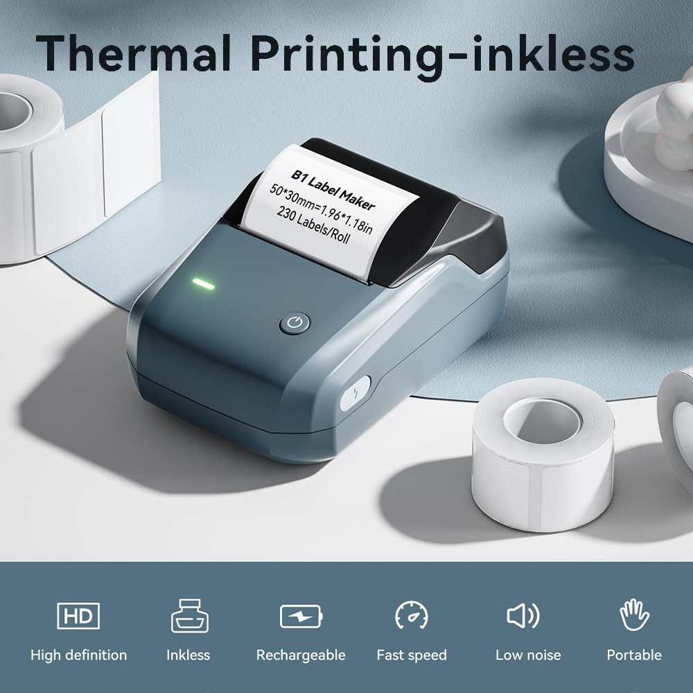 NIIMBOT B1 Portable Thermal Pr - Commercial Printing Labels recension och pris
